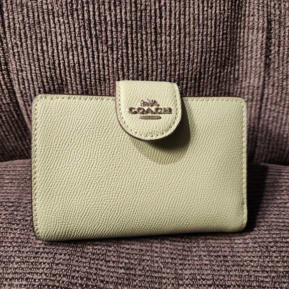 Coach Taylor Leather Flap Crossbody Bag (F25206) with Coach Wallet (A2381 6390) - Picture 13 of 16